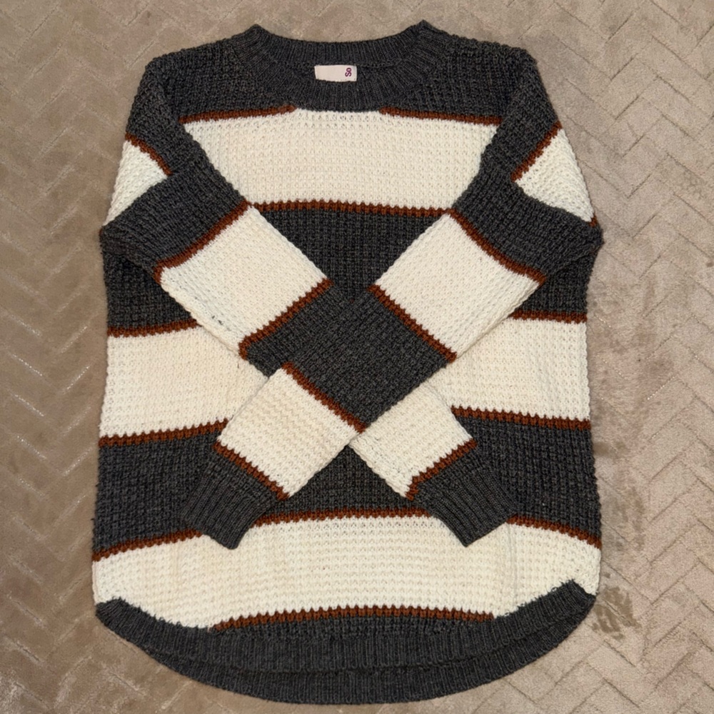 (2/$20) Colorblocked sweater